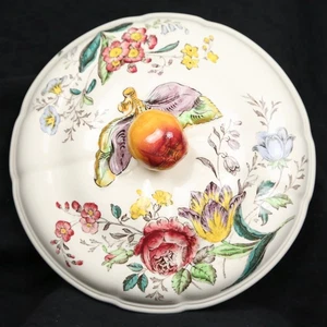 Antico SOLO COPERCHIO Copeland Spode Gainsborough 7 7/8” diam tondo verdura? - Foto 1 di 8