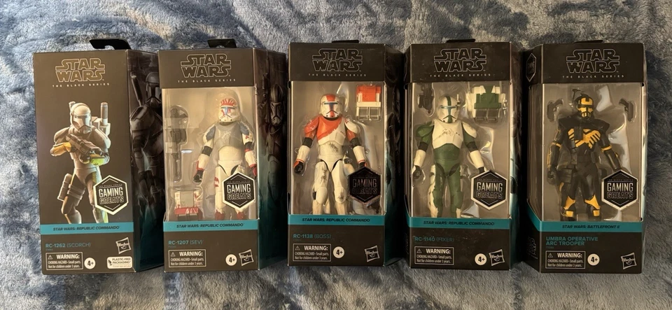 Star Wars Black Series Republic Commando Lot - Image 1 of 1