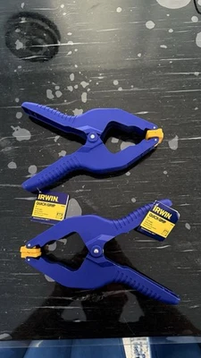 Two Irwin Quick Grip Spring Clamps 3” 58300 - Image 1 of 4