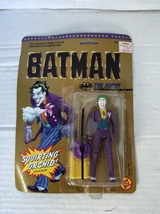 TOYBIZ BATMAN THE JOKER SQUIRTING ORCHID 1989 ACTION FIGURE New Vtg 1989 sealed - Picture 1 of 5