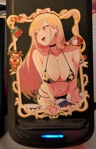 Marin Kitagawa #66/100 Waifu Premium Metal Card Anime Goddess Story - Picture 1 of 2
