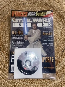 NEW Star Wars Insider Magazine Issue 054 July Episode II Sealed w/ LucasArts CD - Picture 1 of 2