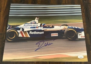 Jacques Villeneuve signed F1 Racing Williams 11X14 photo JSA COA EXACT PROOF - Picture 1 of 8
