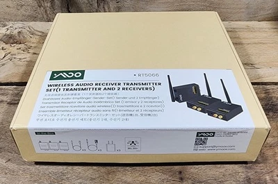 3 in 1 2,4Ghz Wireless Audio Transmitter und Empfänger, 2 Empfänger - Bild 1 von 4