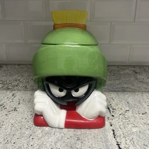 Looney Tunes ~Vintage ~Marvin The Martian Cookie Jar Gibson 2001, LESEN🔥🔥🔥 - Bild 1 von 15