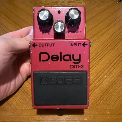 BOSS DM-2 Delay Guitar Effect Pedal Delay analog delay pedal From Japan USED - Image 1 of 4