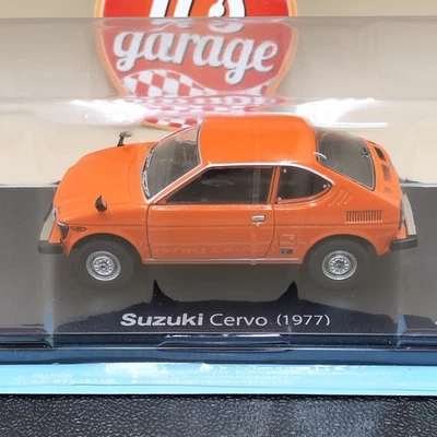 Hachette 1/24 Suzuki Cervo 1977 Orange diecast model japan - Image 1 of 4