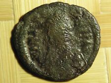 Justinian I, AE Follis. Constantinople. 527-565 AD. .Byzantine Coin,cleaned,
