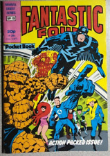 FANTASTIC FOUR POCKET BOOK #19 Inhumans 1981 Marvel Comics UK 52pg digest VG+