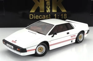 KK SCALE D/CAST 1/18 JAMES BOND 1981 LOTUS ESPRIT TURBO WHITE FOR YOUR EYES ONLY - Picture 1 of 8