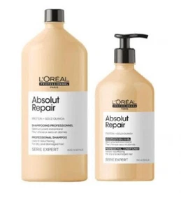 L'Oreal Professionnel Serie Expert Gold Quinoa Protein Absolut Repair Shampoo... - Picture 1 of 1