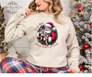 Little Bits Honey Gliders of Texas Christmas Long Sleeve Shirt - Picture 1 of 1