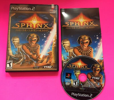 Sphinx and the Cursed Mummy (Sony PlayStation 2, 2003) **COMPLETE & NEARLY NEW** - Image 1 of 2