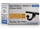 ANHÄNGERKUPPLUNG für Opel Mokka + Mokka X 12-20 starr GDW +7pol E-Satz Erich J
