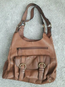 Marks and Spencers leather Hobo bag. Tan colour. Great condition - Picture 1 of 7