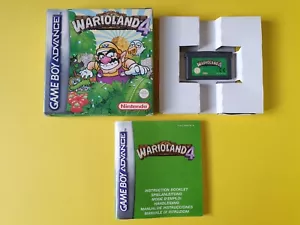 WARIO LAND 4 / jeu Game Boy Advance NINTENDO - GBA / EUR-NEU6 / en TBE - Foto 1 di 23