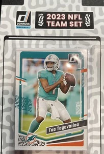 Juego de equipo de fábrica Panini Donruss 2023 Miami Dolphins (12 cartas) Achane RC - Imagen 1 de 2