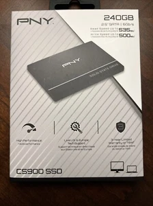 PNY CS900 240GB 2.5" SATA III INTERNAL SSD SSD7CS900-240 - Picture 1 of 2