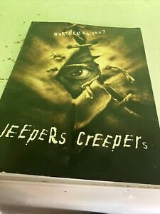 original JEEPERS CREEPERS movie PRESS KIT With Pictures