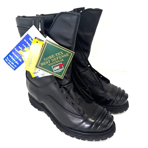 Matterhorn Work Boots Mens 9 M Miner Steel Toe USA Black Gor Tex - Picture 1 of 6