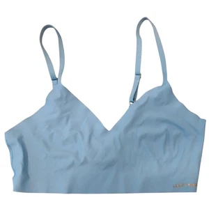 Lucky Brand BH ohne Polster V-Ausschnitt Rückenhaken verstellbare Träger blau medium - Bild 1 von 7