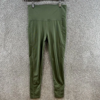 Ideology Women's Leggings Size Small Green Mid Rise Elastic Waist Stretch - Image 1 of 4