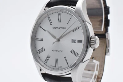 ▶️ [Exc+5] Hamilton Jazzmaster Automático H395150 Fecha 38 mm Esfera Plateada Para Hombre #216 Foto 1 de 4