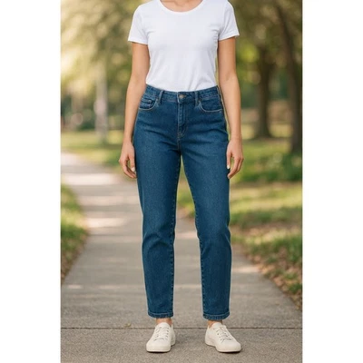 Gloria Vanderbilt Amanda Original Slimming Jeans Classic Relaxed Tapered Sz 6 - Image 1 of 4