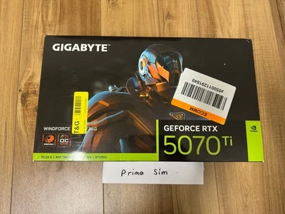 GIGABYTE GeForce RTX 5070Ti WINDFORCE OC SFF 16GB GDDR6 Graphics card - Image 1 of 4