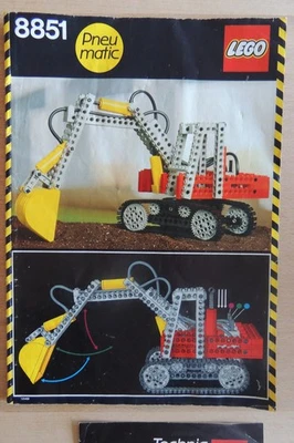 LEGO Technic 8851  Bauanleitung - Bild 1 von 2