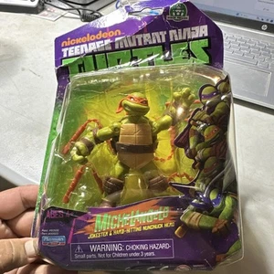 Figura Teenage Mutant Ninja Turtles Michelangelo TMNT 2012 Nickelodeon Playmates - Imagen 1 de 2