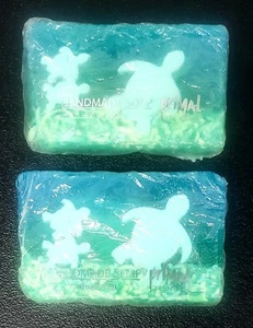 Lote de 2 Jabón Hecho a Mano Tortugas Marinas Primal Elements - 5,8 cada uno - Imagen 1 de 1