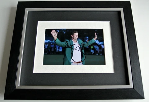 Adam Scott SIGNED 10x8 FRAMED Photo Autograph Display Golf Memorabilia & COA Cover