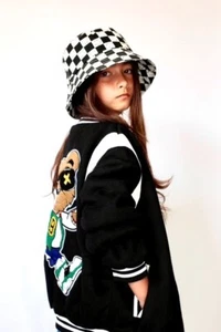 Lola And The Boys NEW Bear Bomber Jacket Size 4 - Picture 1 of 5