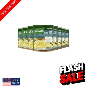 Pack of 8 Four Cheese Pasta Sides - Fusilli Pasta with Rich Cheeses, 10 Min Cook - Picture 1 of 17