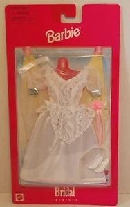 Barbie Bridal Fashions Wedding Dress Gown 1997 New In Package - Picture 1 of 10