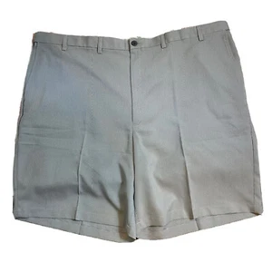 Neu mit Etikett Haggar Cool 18 Pro Oxford erweiterbare Taille Herren Größe 50 W Stretch Sommer Golf - Bild 1 von 3