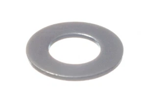 100 X Plano Acero Liso Arandelas Galvanizado BZP Tiempo M6 Agujero Onestopdiy - Imagen 1 de 1