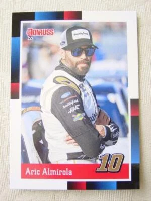 2021 Panini Donruss Racing - Aric Almirola #134 - NASCAR Retro 1988 - Image 1 of 2