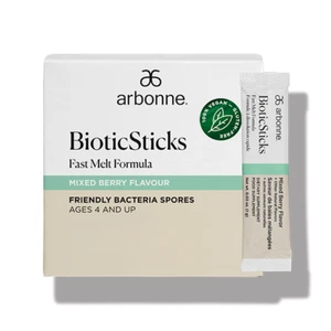 Arbonne Biotic Sticks x10 Sachets, Mixed Berry/ Fast Melt Formula For Gut Health - Picture 1 of 8