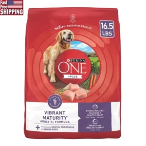High Protein Senior Dry Dog Food Real Chicken Healthy Joints 16.5lb Kibble New - Picture 1 of 8