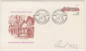 Denmark FDC 1972, Danish Architecture, Farmhouse, Hvidesande - Picture 1 of 1
