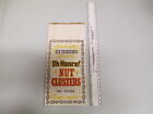 Williamson Candy bar company 1950s original art OH HENRY NUT CLUSTERS 1lb box