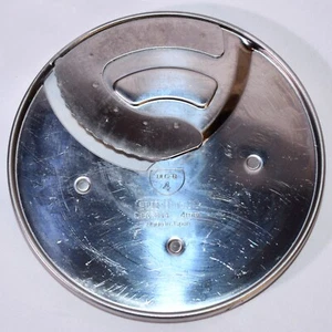 Cuisinart Custom Prep 11 Food Processor Slicing Blade Disc DLC-844 4mm 0724!!! - Picture 1 of 3