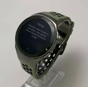 Huawei Watch GT 2e HCT-B19 Grey Stainless Steel Green/Black Band - Imagen 1 de 7