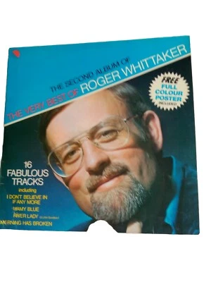 The Very Best Of Roger Whittaker - Second Album - 12” Vinyl LP Album - Free P&P Foto 1 de 2