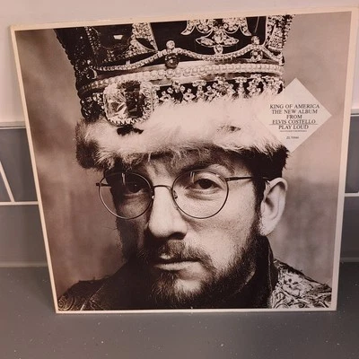ELVIS COSTELLO - KING OF AMERICA 1986 1st VINYL LP XL70946 A1/B1 EX/EX - Image 1 of 4