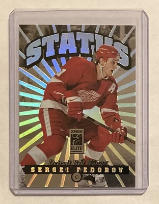 Sergei Fedorov 1997 Donruss Elite /750 Insert WINGS - Image 1 of 2