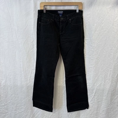 Ralph Lauren Polo Jeans Co 黑色牛仔裤 100% 棉女式经典直筒 6x32 — 第 1/4 张图片