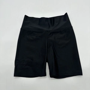 Patrick J CL Athletic Shorts Leggings Girls XS Black Logo In USA.#30900 - Picture 1 of 8